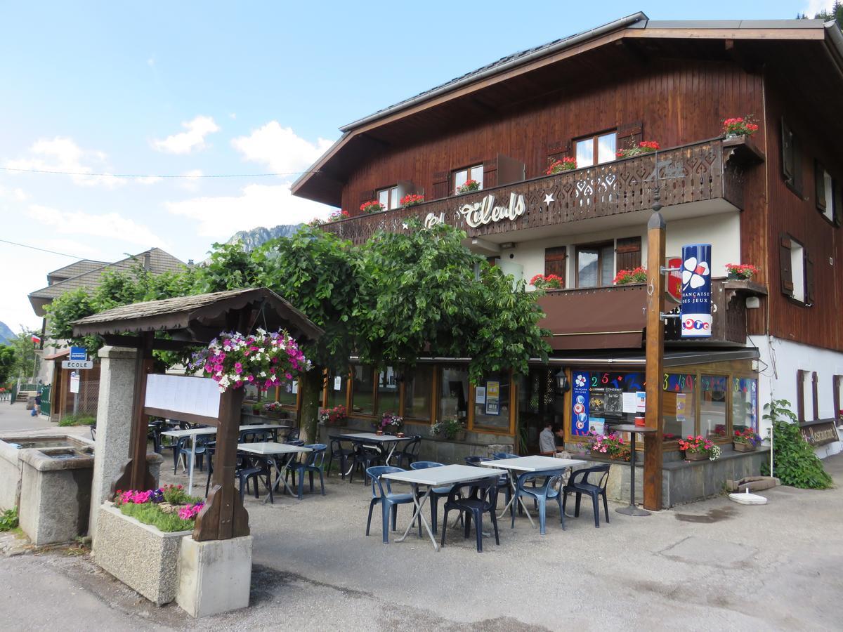 Les Tilleuls Le Biot Exterior foto